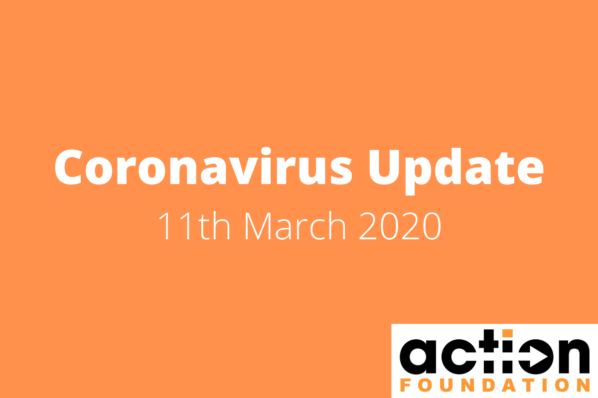 Coronavirus Update 11th March 2020
