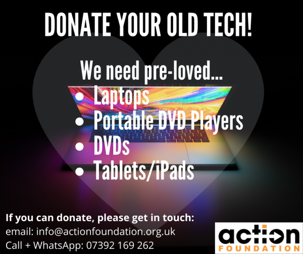Donate your old tech