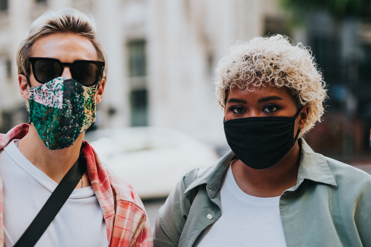 Face masks for refugees and asylum seekers