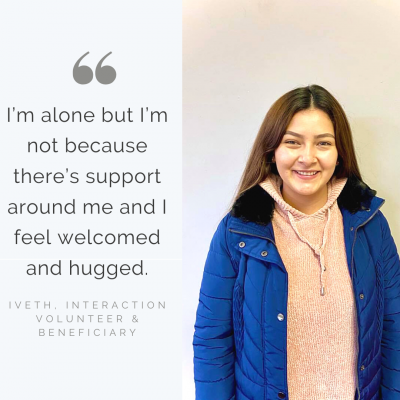How InterAction made Iveth feel welcome despite the Pandemic