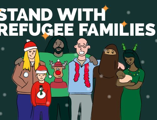 Welcome to our ‘Stand With Refugee Families’ winter appeal